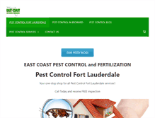 Tablet Screenshot of ecpestcontrol.com